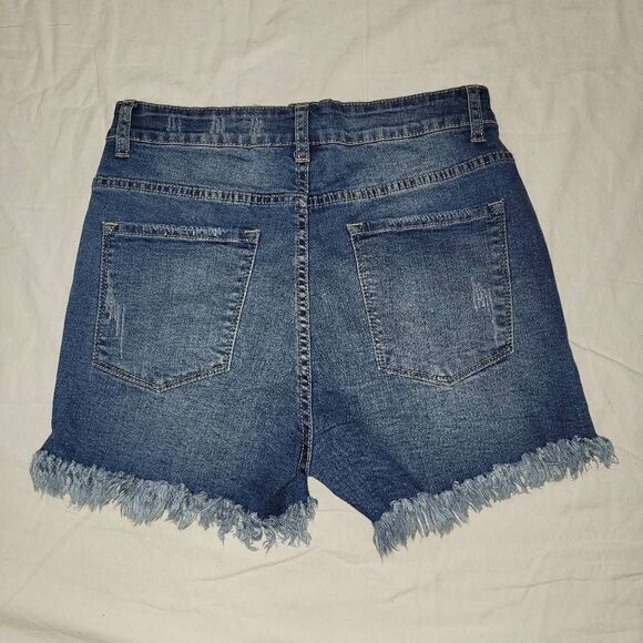 3/$15 Cut Off Distressed Jean Shorts Size Small - Picture 2 of 6